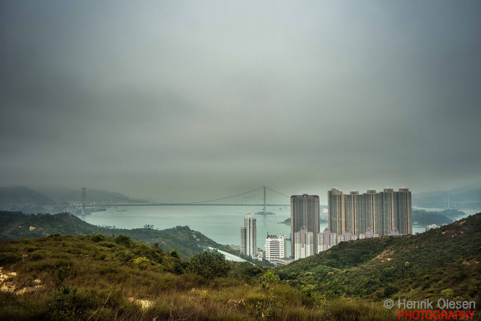 Overcast Hong Kong